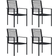 vidaXL 3060256 Essgruppe, 1 Tisch einschl. 4 Stühle