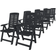 vidaXL 276181 Essgruppe, 1 Tisch einschl. 8 Stühle
