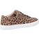 Hush Puppies Tessa Leopard Print Leather Trainers - Marron/Multicolore/Noir