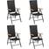 vidaXL 3060077 Patio Dining Set, 1 Table incl. 4 Chairs