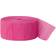 Unique Party Crepe Paper Streamer Hot Pink 24.6m