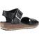 Hush Puppies Ellie Leren Sandalen - Zwart