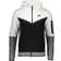 Nike Tech Fleece Full-Zip Hoodie - White/Black/Carbon Heather/Black