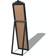 vidaXL Free-Standing Golvspegel 40x160cm