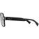 Versace Medusa Charm Sunglasses - Black/Light Grey Mirror/Silver