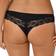 Triumph Lovely Micro Brazilian Thong - Black