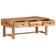 vidaXL Solid Acacia Wood Natural Coffee Table 50x100cm