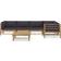 vidaXL 3058240 Loungeset, 1 Bord inkl. 5 Soffor