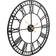 vidaXL Quartz Movement Wall Clock 60cm