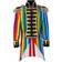 Widmann Tailcoat Rainbow Parade Dressing-Up costume