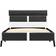 vidaXL Bed Frame with LED 68cm Sengeramme 90x200cm