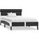 vidaXL Bed Frame with LED 68cm Bettrahmen 90x200cm