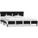 vidaXL Bed Frame with LED 68cm Bettrahmen