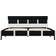 vidaXL Bed Frame with LED 68cm Bettrahmen