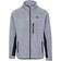 Trespass Giacca in Pile Uomo Strisce Platino - Grigio