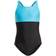 Adidas Infant Girls Colourblock 3-Stripes Swimsuit