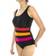 Wiki Bianca Classic Swimsuit -Black/Red