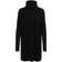 Only Robe en Maille Col Bénitier Manches 3/4 Au-dessus Du Genou Noir