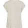 Vila Satin Look Short Sleeved Top - Beige/Dove