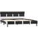 vidaXL Bed Frame with LED 68cm