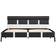 vidaXL Bed Frame with LED 68cm