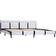 vidaXL Bed Frame with LED 68cm Sengeramme 180X200cm