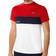 Lacoste Crew Neck Breathable Colourblock T-shirt - Red/White/Navy Blue