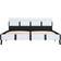 vidaXL Bed Frame with LED 68cm Sengeramme 140x200cm