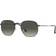 Ray-Ban Hexagonal 3548 Sunglasses - Black/Grey Gradient