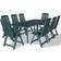 vidaXL 275081 Juego de comedor de patio, 1 Mesa incl. 8 Sillas