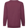 Fruit of the Loom Childrens Unisex Set In Sleeve Sweatshirt 2-pack - Burgundy