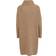 Only Onljana L/S Cowlnck Dress Wool Knt - Marrone