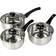 Pendeford Supreme Vision Cookware Set with lid 3 Parts
