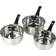 Pendeford Supreme Vision Cookware Set with lid 3 Parts