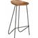 vidaXL Solid Acacia Wood Barstol 76cm 2stk