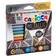 CARIOCA Metallic Fin Tip Markers 8-pack