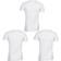 Lacoste Lounge Slim T-shirts 3-pack - White