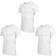 Lacoste Lounge Slim T-shirts 3-pack - White