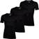 Lacoste Lounge Slim T-shirts 3-pack - Black