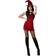 Smiffys Fever Satanic Witch Costume Red