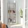 vidaXL High Gloss Bokhylla 142cm
