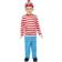 Smiffys Where's Wally Costume Red & White