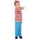 Smiffys Where's Wally Costume Red & White