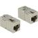 DeLock Keystone RJ45-RJ45 STP Cat6a F-F Adapter