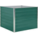 vidaXL Raised Garden Bed 100x100x77 cm Galvanised Steel Green