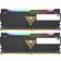 Patriot Viper Acier RVB DDR4 3 200 MHz 32 Go 2 x 16 Go CL18