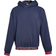 Tommy Hilfiger Logo Tape Hoodie - Twilight Navy (KG0KG05887-C87)