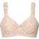 Swegmark Lace Shape Soft Wired Bra - Cream
