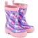 Hatley Shooting Stars Matte Rain Boots - Purple