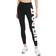 Nike Sportswear Essential Women's High-Waisted Graphic Leggings - Black/White